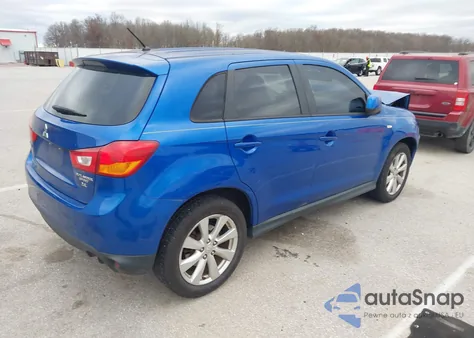 2015 Mitsubishi Outlander Sport Es z USA, uszkodzony, nr VIN 4A4AP3AW4FE026447
